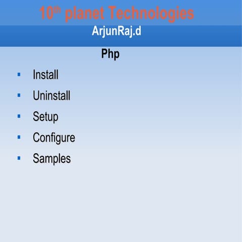 Php | PPT