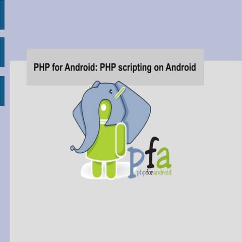Php4android TDC 2011