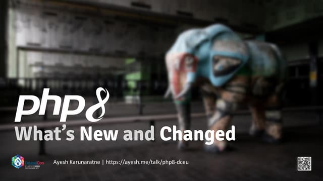 PHP 8: What's New and Changed | PPT