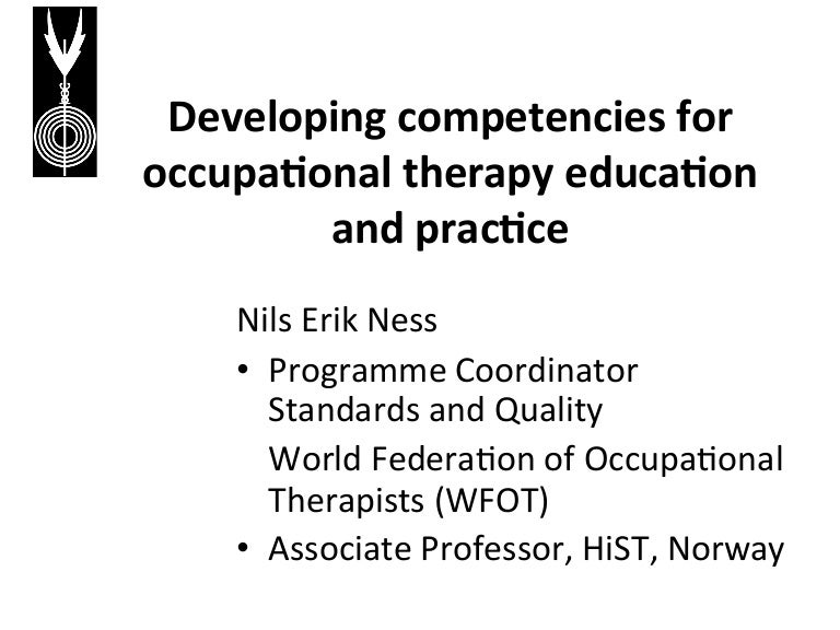 Developing Occupational Therapy Competencies