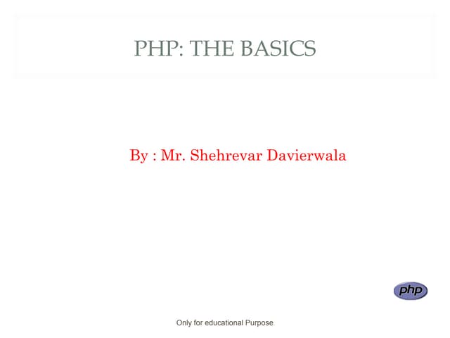 Ph pbasics
