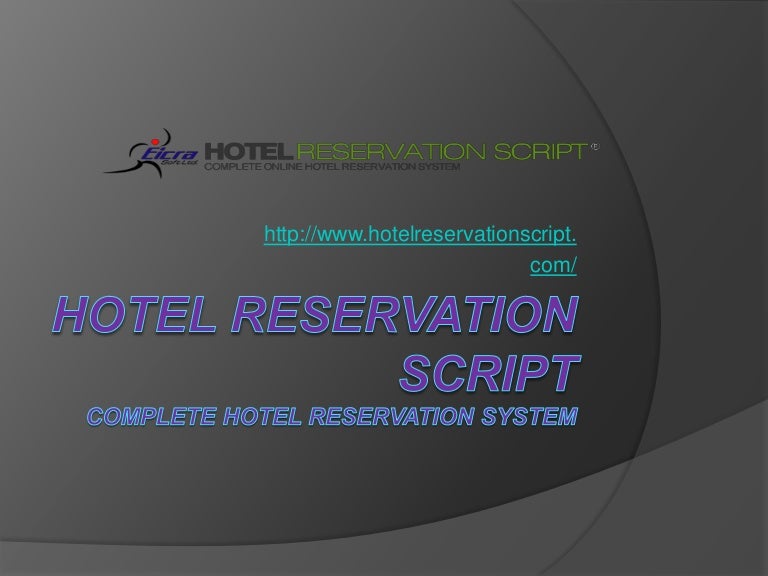 Hotel Reservation Script : Hotel-reservation-script compress – KQZIQ