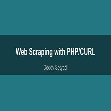 Php curl | PPTX