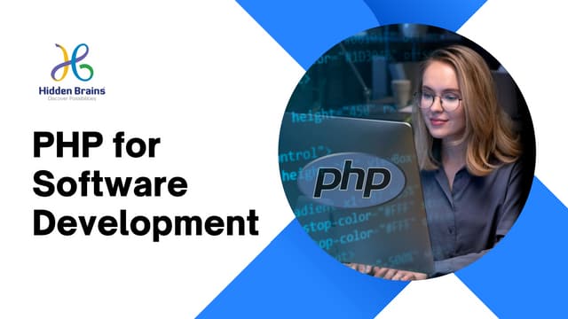 PHP for Software Development