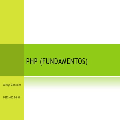 php Fundamentos 