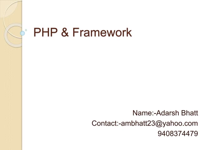 Learn PHP Lacture1