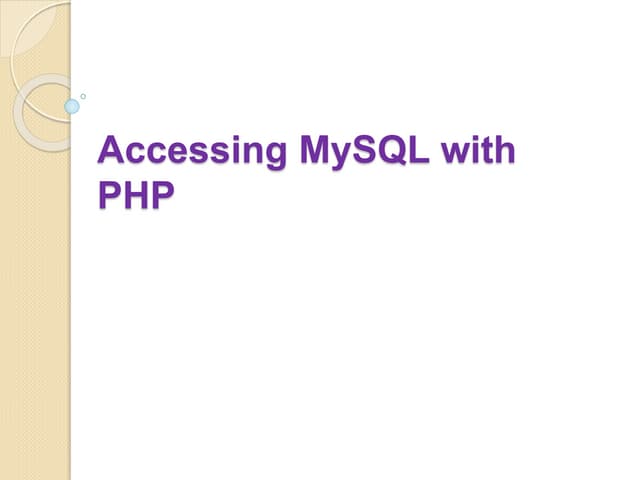 Learn PHP Lacture2