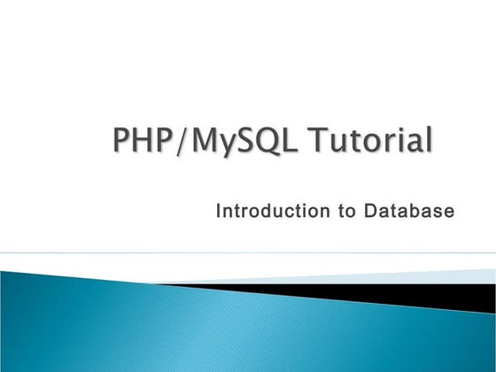 Introduction to php and POSTGRESQL. .... | PPT