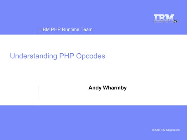 Php opcodes sep2008