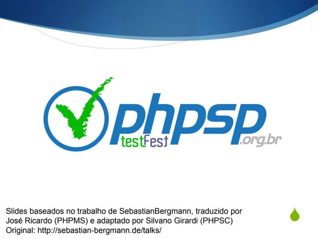 PHPSP TestFest 2009