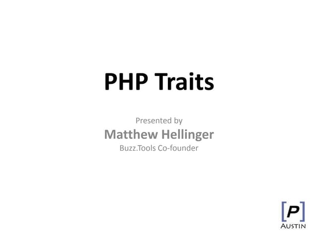 PHP Traits