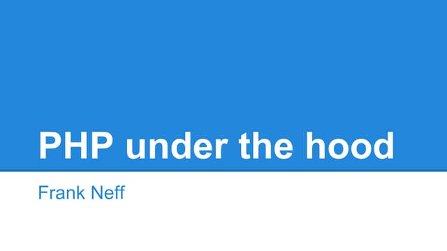 Php under the_hood