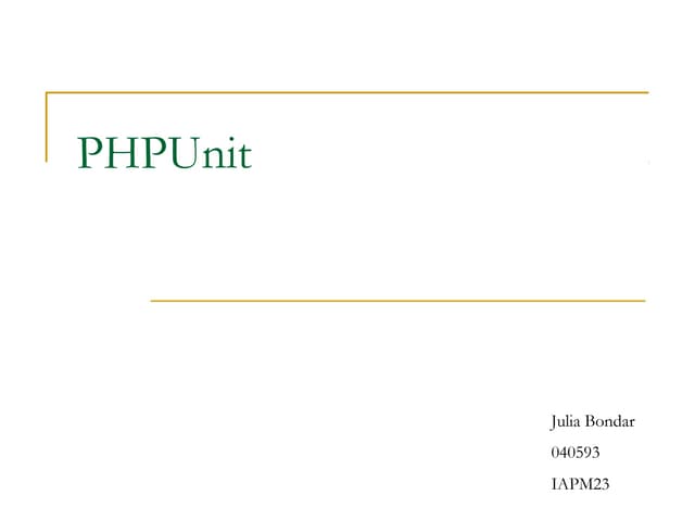 Phpunit