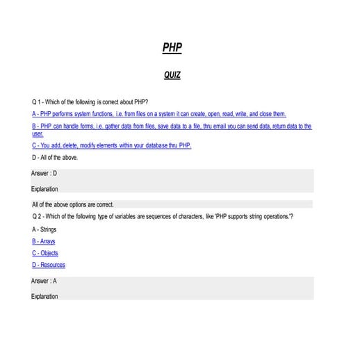 PHP | PPT
