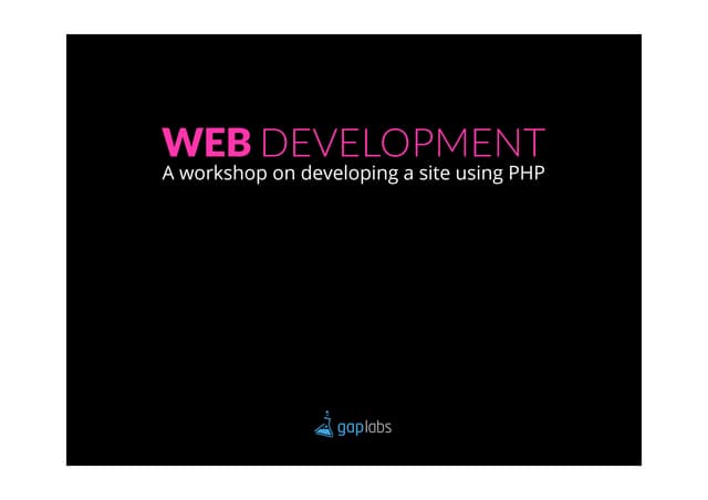 PHP Web Development | PPT