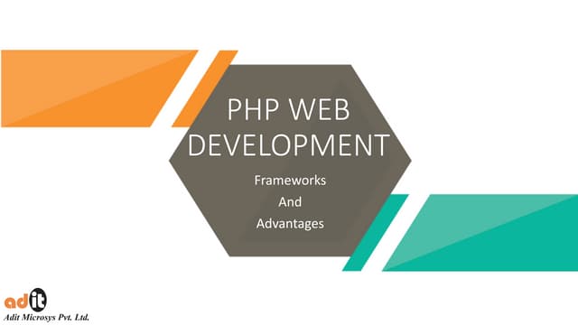 Php Web Development Frameworks Advantages Ppt Php Web Development Frameworks Advantages Ppt