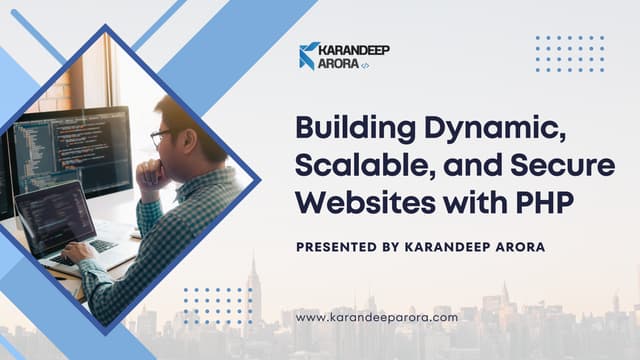 Master PHP Web Development: Build Dynamic & Scalable Sites