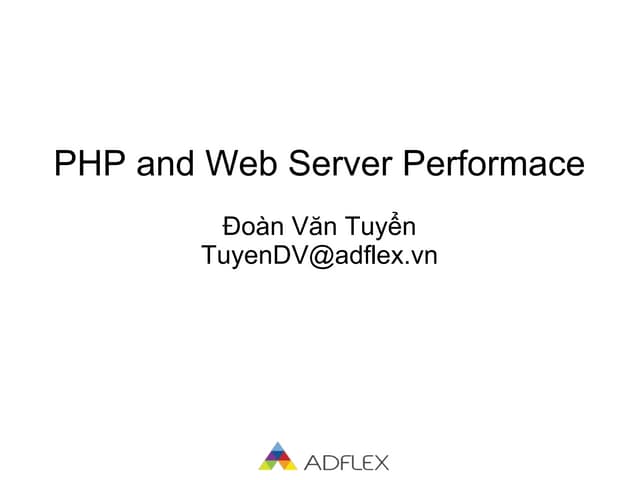 Php & web server performace