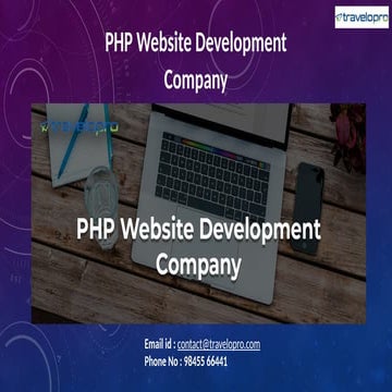 PHP Website Development Company | PHP Web Development Services