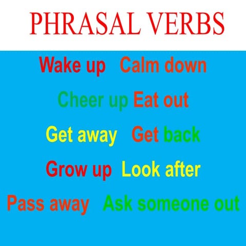 Phrasal verbs with on | PPT