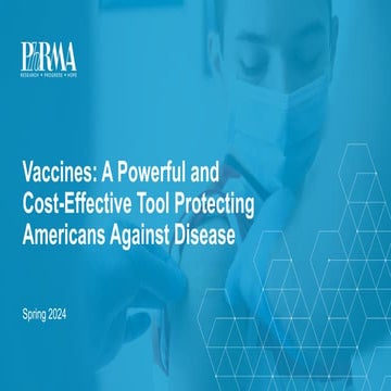 Vaccines: A Powerful and Cost-Effective Tool Protecting Americans Against Disease