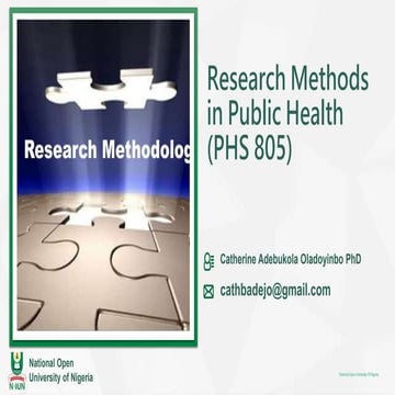 Research Methods 