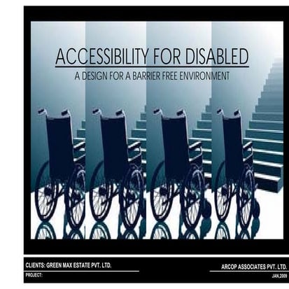 Physically Challanged Provisions in Architecture