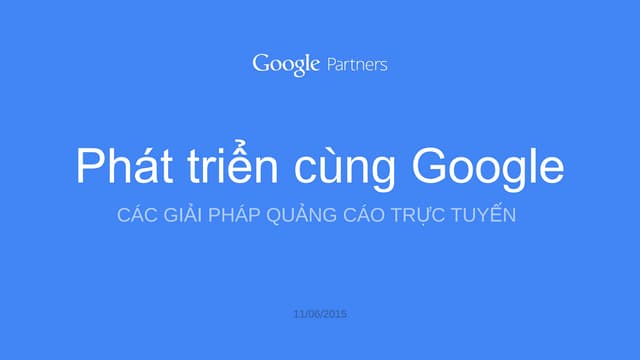 Phát triển cùng Google-June 11, 2015