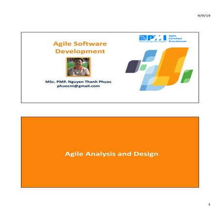 PMI-ACP: Agile Project Management v1.0