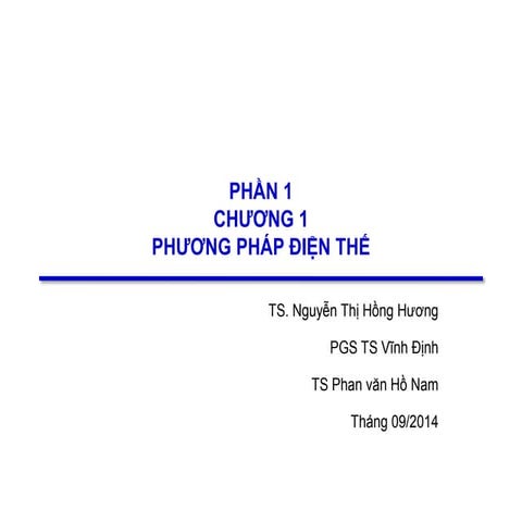 Phuong phap phan tich dien the