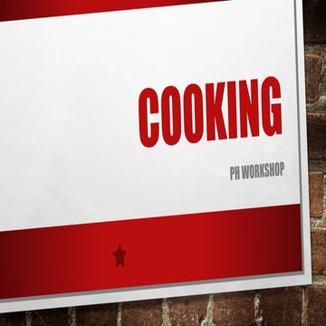 Ph workshop cooking