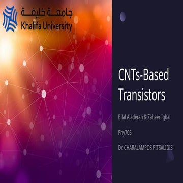 Phy 705 2nd PPT Bilal&Zaheer advanced nano physics.pptx