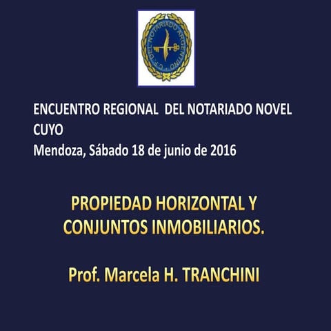 Propiedad Horizontal y Conjuntos Inmobiliarios