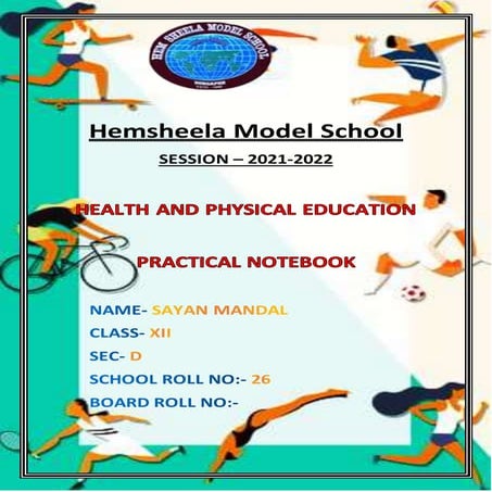 Physical Education project class 12 