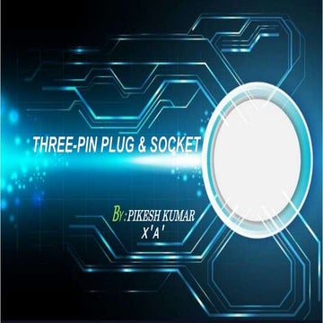 TYPES OF PLUGS AND SOCKETS | PPTX