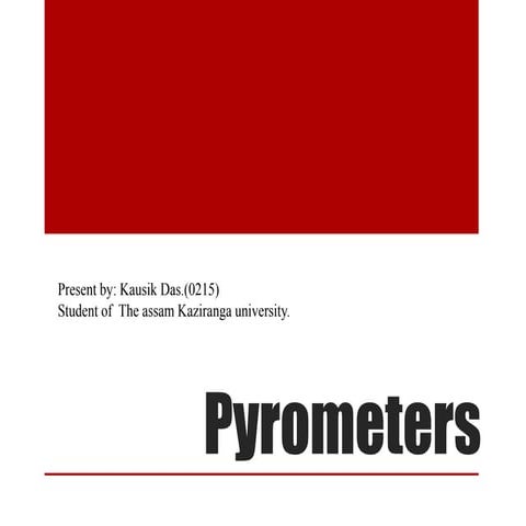 Phyrometers