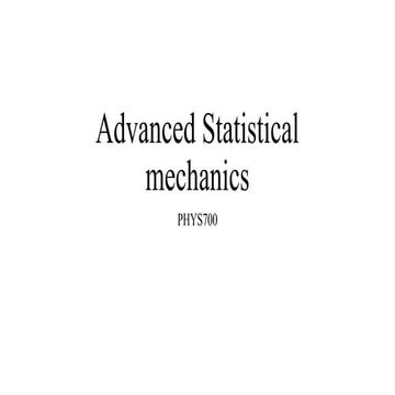 Advanced statistics are the mathematical tools used to discover and explore c...