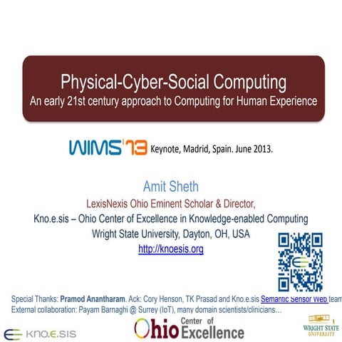 Physical Cyber Social Computing: An early 21st century approach to Computing ...
