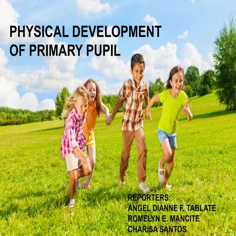 Development of gross and fine motor skills in | PPTX