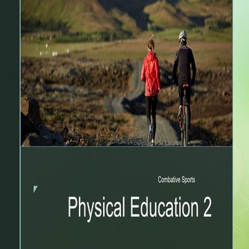 Physical-Education-2-combative powerpoint presentation | PPT