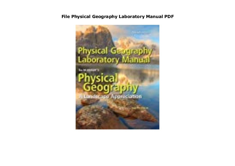 File Physical Geography Laboratory Manual PDF