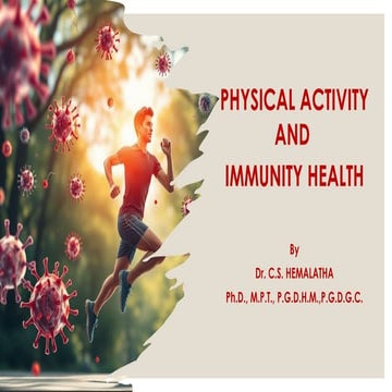 The Impact of Physical Activity on Immune System Health and Disease ...