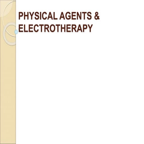 PHYSICAL AGENT.electro therapy equipment