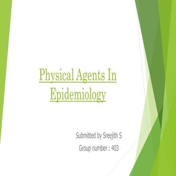 Physical Agents In Epidemiology.pptx