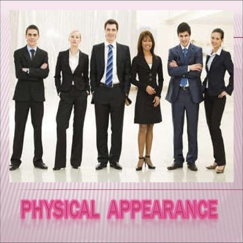 Physical  appearance power point
