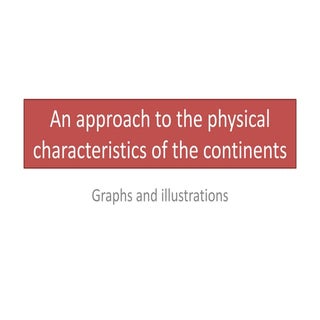 Physical characteristics of the con...