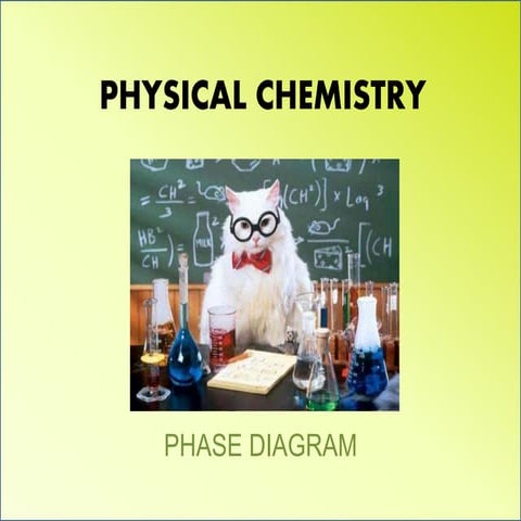 Physical chemistry phase diagram 3 components