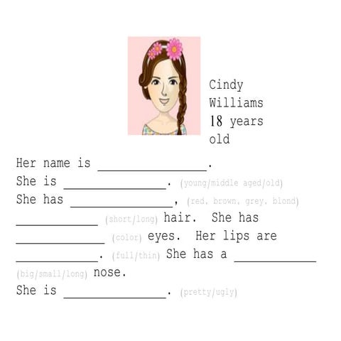 Physical descriptions slides