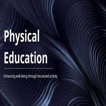 Physical Education and health correlation | PPTX