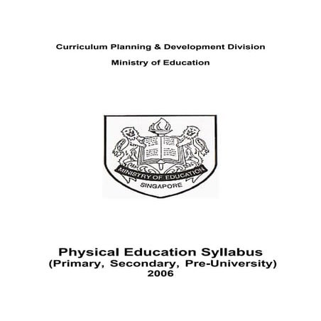 Physical education curr.  2006